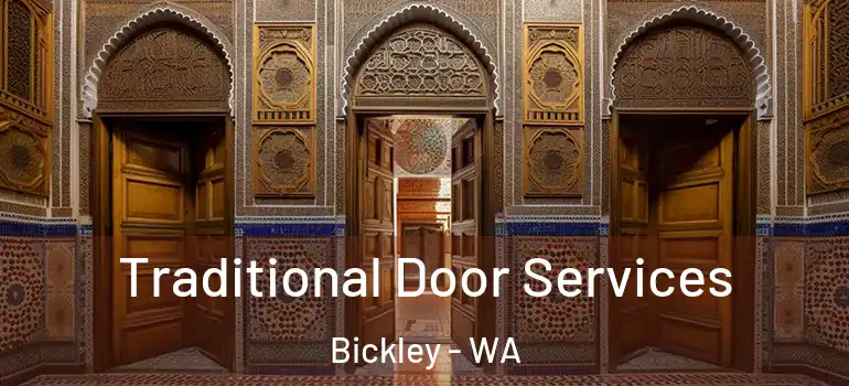 Traditional Door Services Bickley - WA