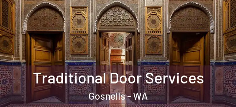 Traditional Door Services Gosnells - WA