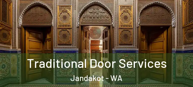  Traditional Door Services Jandakot - WA