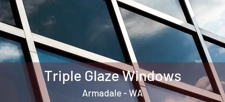 Triple Glaze Windows Armadale - WA