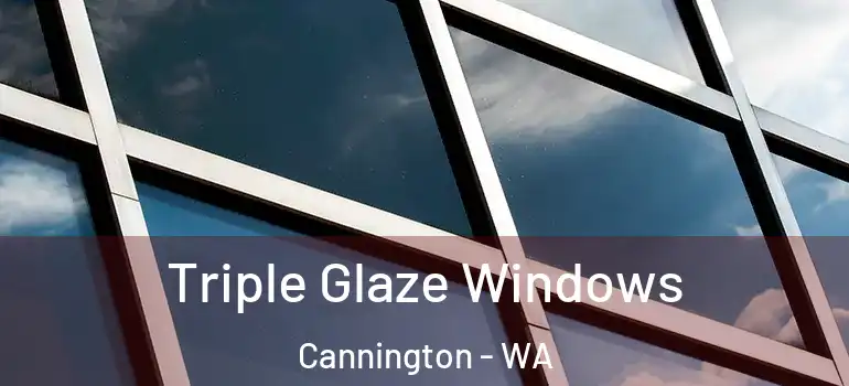 Triple Glaze Windows Cannington - WA