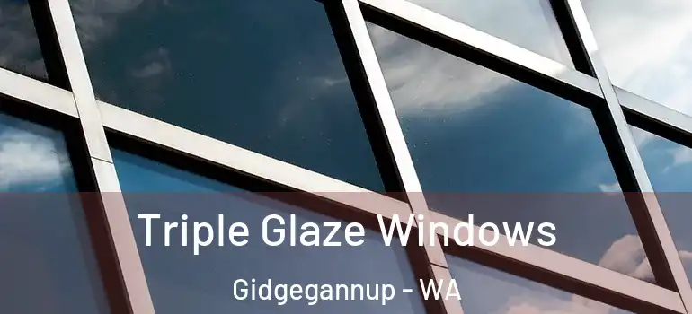 Triple Glaze Windows Gidgegannup - WA