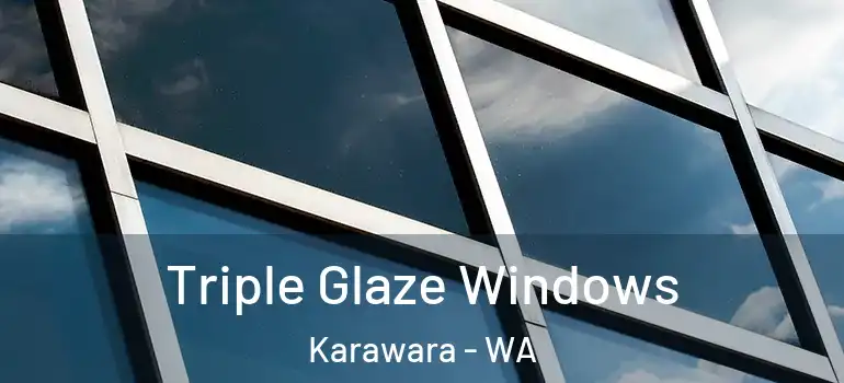  Triple Glaze Windows Karawara - WA