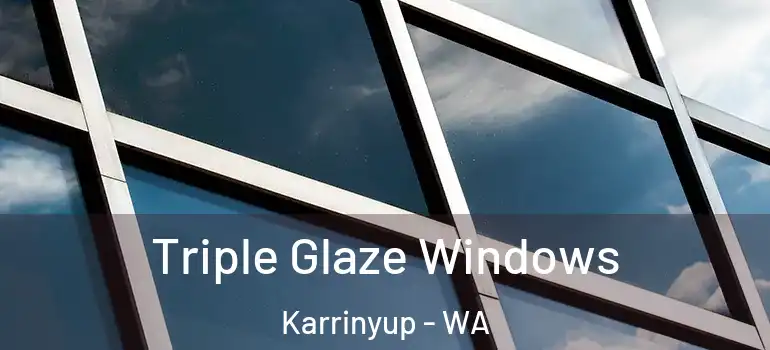 Triple Glaze Windows Karrinyup - WA
