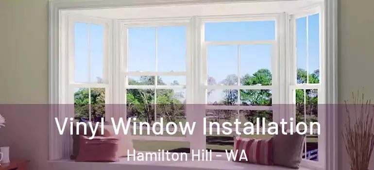 Vinyl Window Installation Hamilton Hill - WA