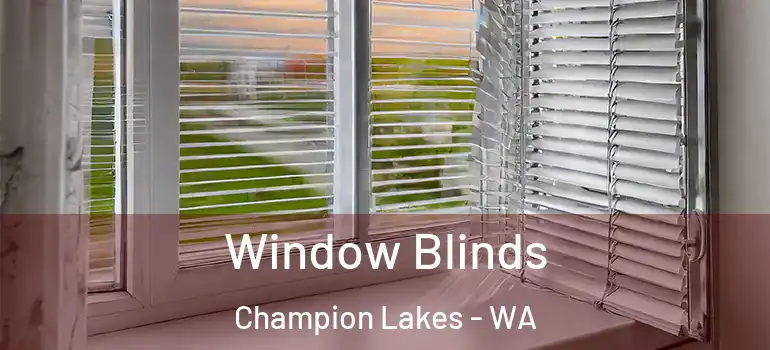  Window Blinds Champion Lakes - WA