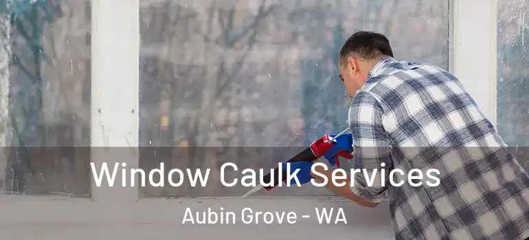  Window Caulk Services Aubin Grove - WA