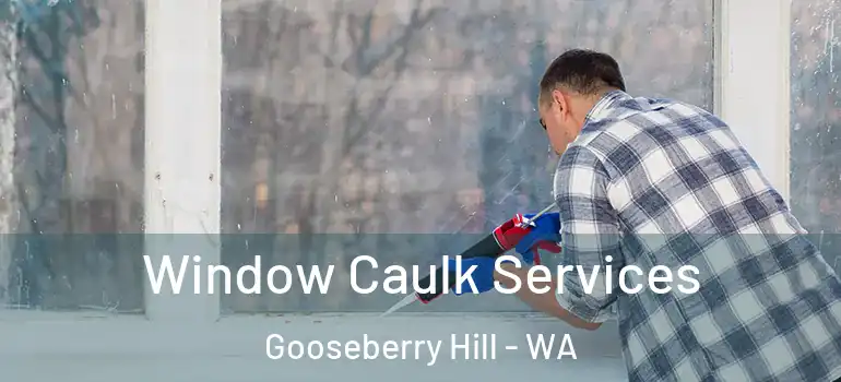  Window Caulk Services Gooseberry Hill - WA