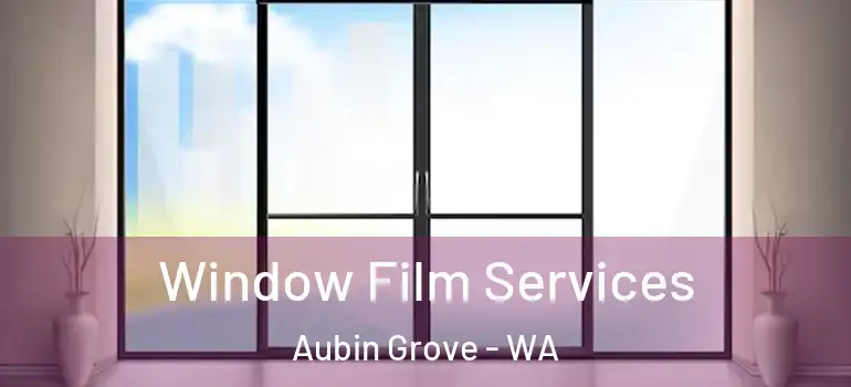 Window Film Services Aubin Grove - WA