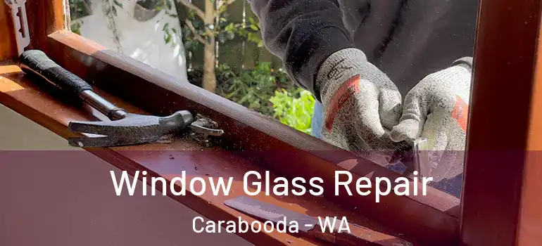 Window Glass Repair Carabooda - WA