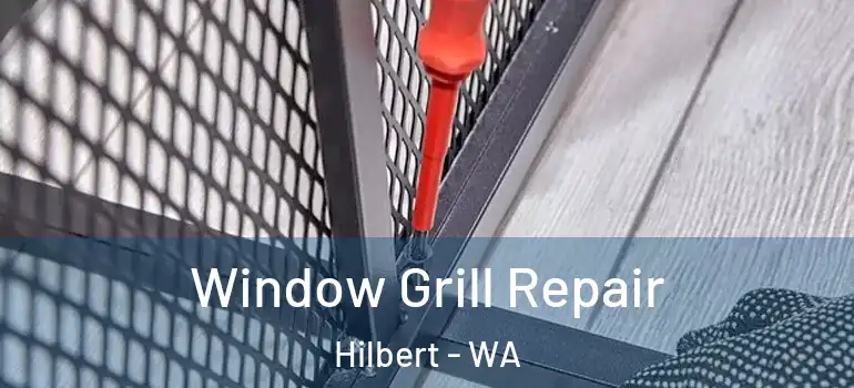  Window Grill Repair Hilbert - WA