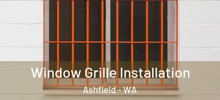 Window Grille Installation Ashfield - WA