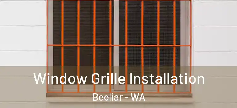  Window Grille Installation Beeliar - WA
