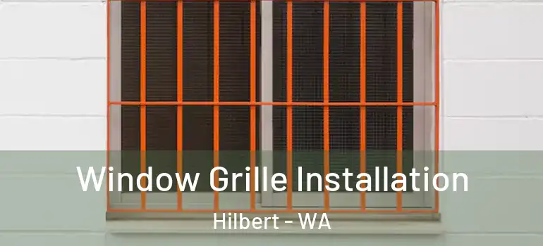  Window Grille Installation Hilbert - WA