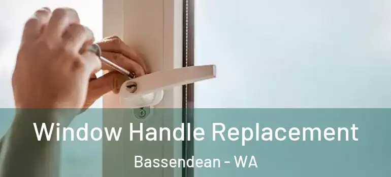 Window Handle Replacement Bassendean - WA