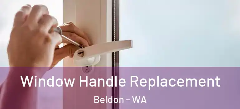  Window Handle Replacement Beldon - WA
