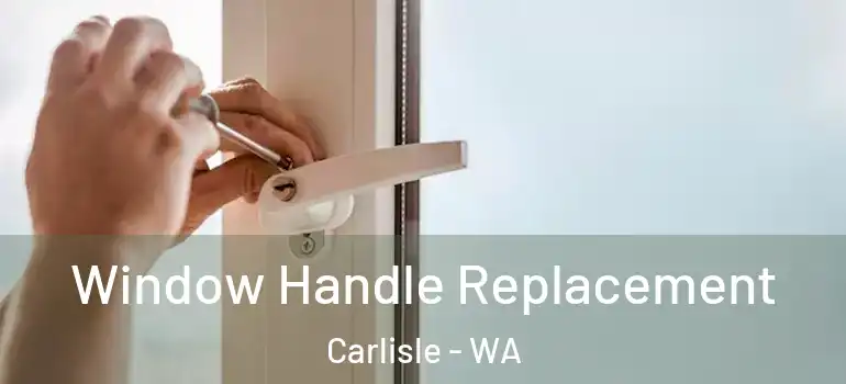 Window Handle Replacement Carlisle - WA