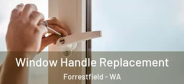  Window Handle Replacement Forrestfield - WA