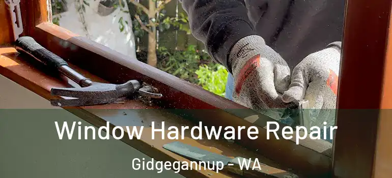 Window Hardware Repair Gidgegannup - WA