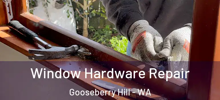 Window Hardware Repair Gooseberry Hill - WA