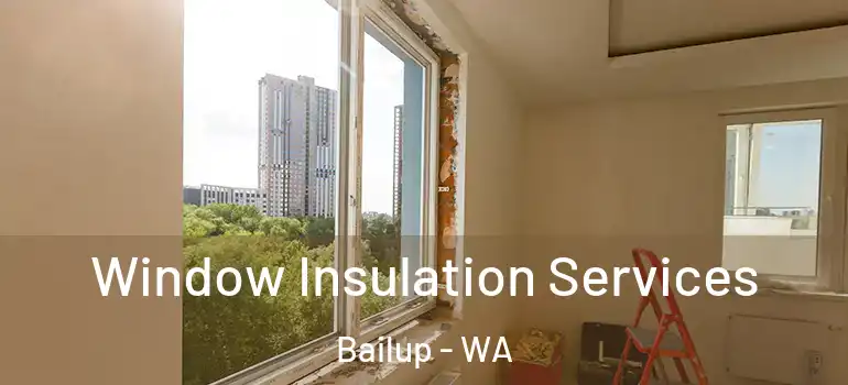 Window Insulation Services Bailup - WA