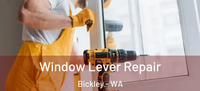 Window Lever Repair Bickley - WA