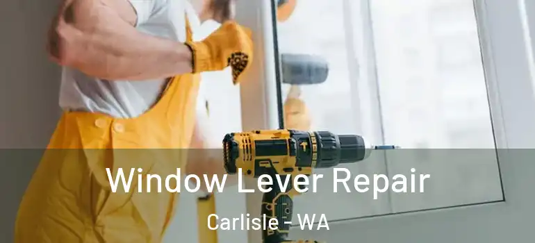 Window Lever Repair Carlisle - WA