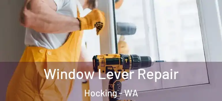 Window Lever Repair Hocking - WA