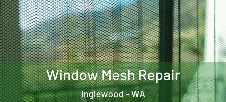  Window Mesh Repair Inglewood - WA