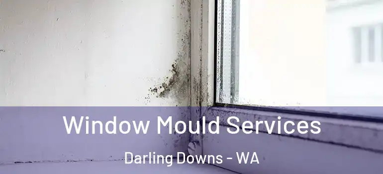 Window Mould Services Darling Downs - WA