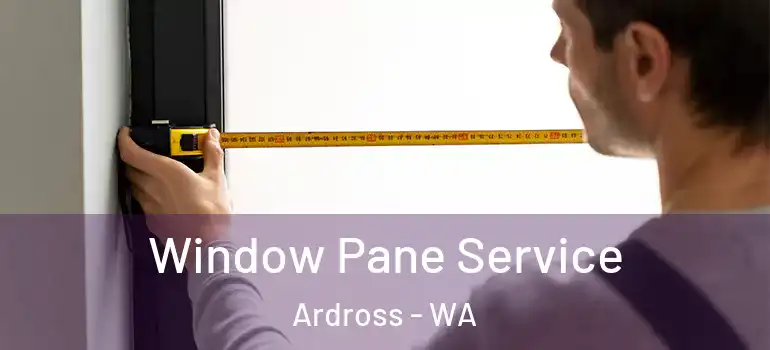 Window Pane Service Ardross - WA