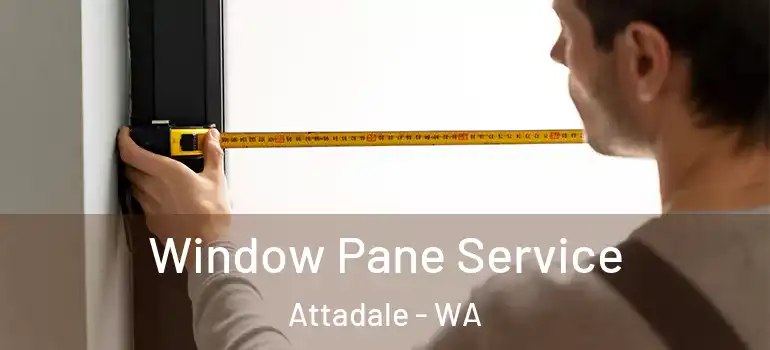 Window Pane Service Attadale - WA
