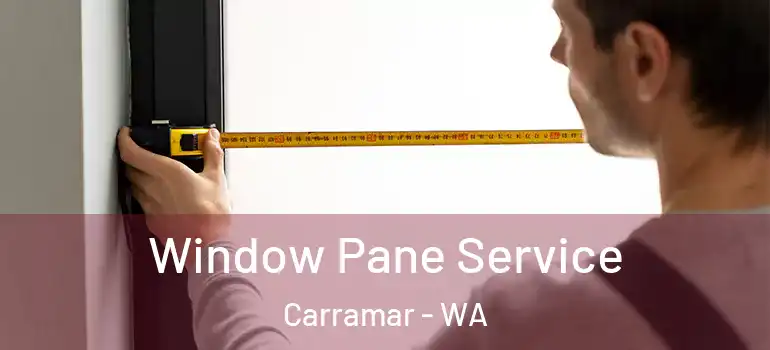 Window Pane Service Carramar - WA