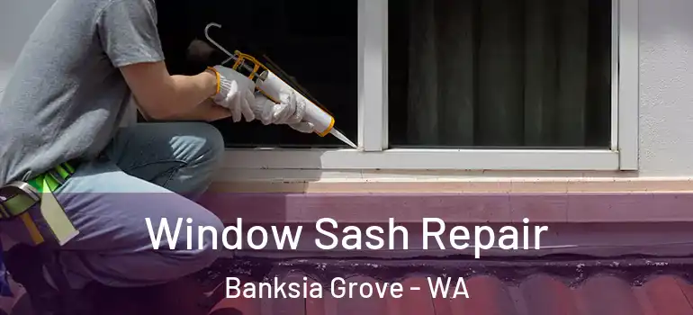 Window Sash Repair Banksia Grove - WA