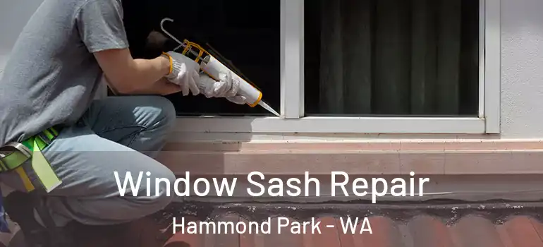  Window Sash Repair Hammond Park - WA