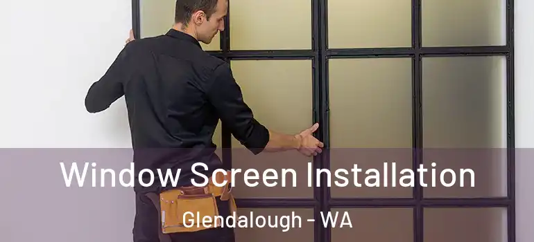  Window Screen Installation Glendalough - WA