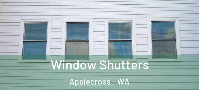 Window Shutters Applecross - WA