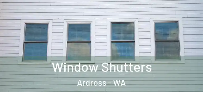  Window Shutters Ardross - WA