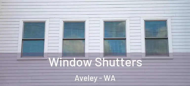  Window Shutters Aveley - WA