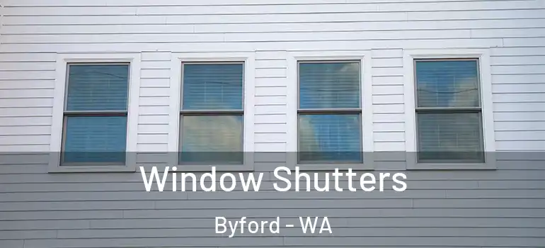 Window Shutters Byford - WA