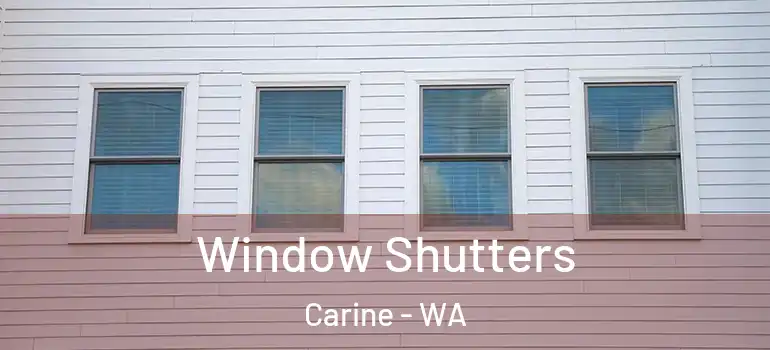 Window Shutters Carine - WA
