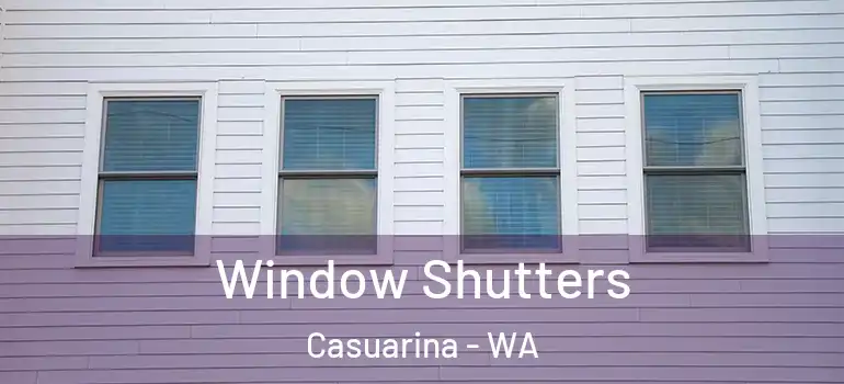 Window Shutters Casuarina - WA