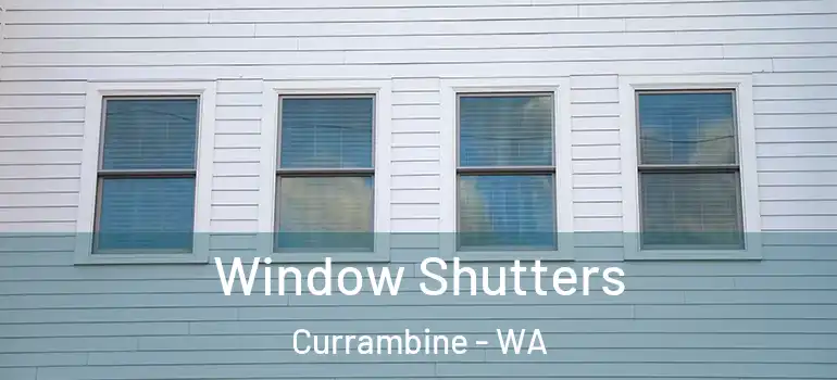 Window Shutters Currambine - WA