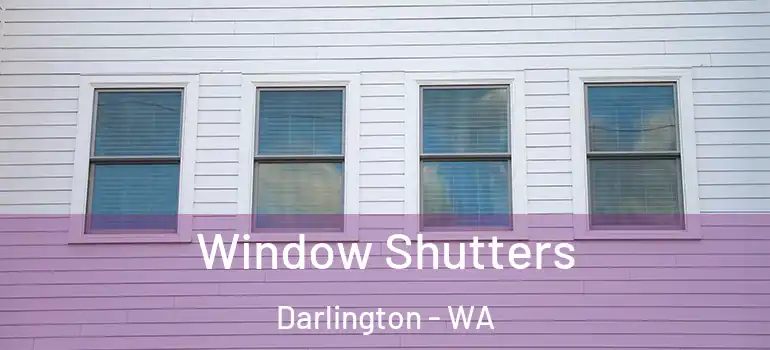  Window Shutters Darlington - WA