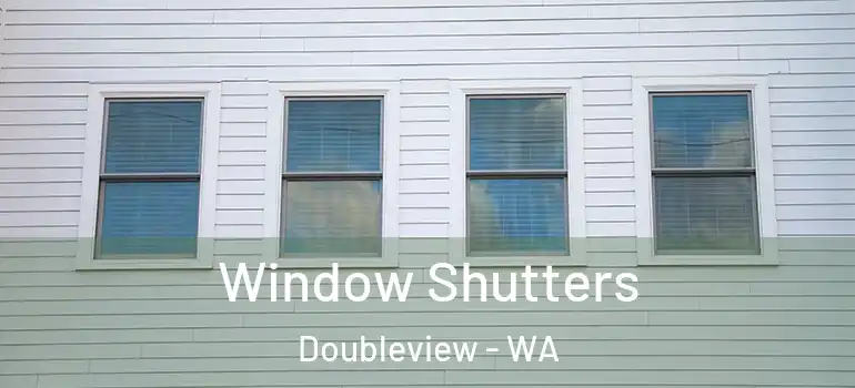 Window Shutters Doubleview - WA