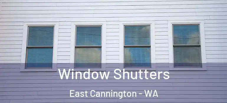 Window Shutters East Cannington - WA