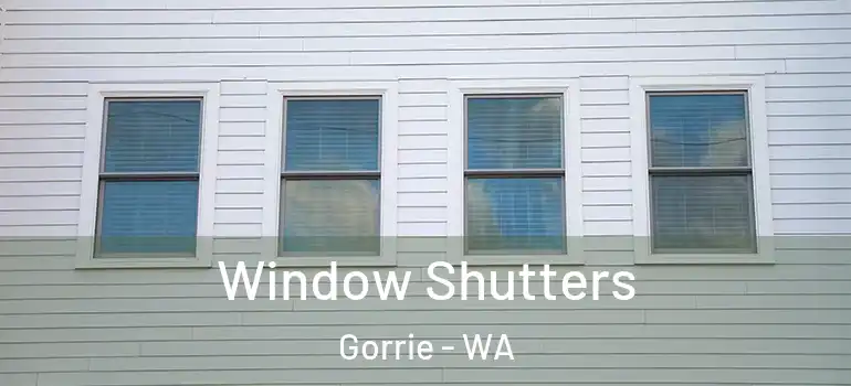 Window Shutters Gorrie - WA