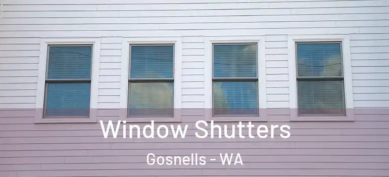 Window Shutters Gosnells - WA