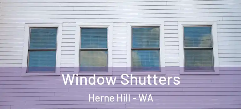  Window Shutters Herne Hill - WA