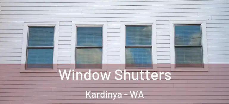  Window Shutters Kardinya - WA